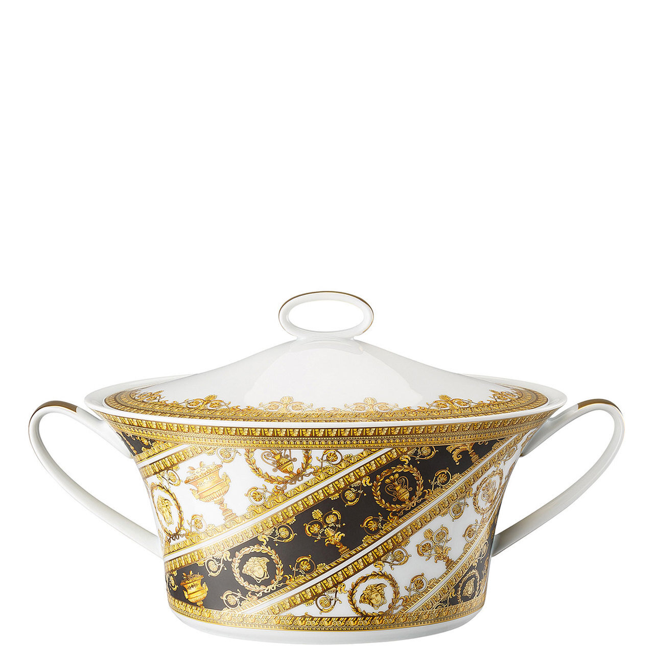 Versace I Love Baroque Vegetable Bowl Covered