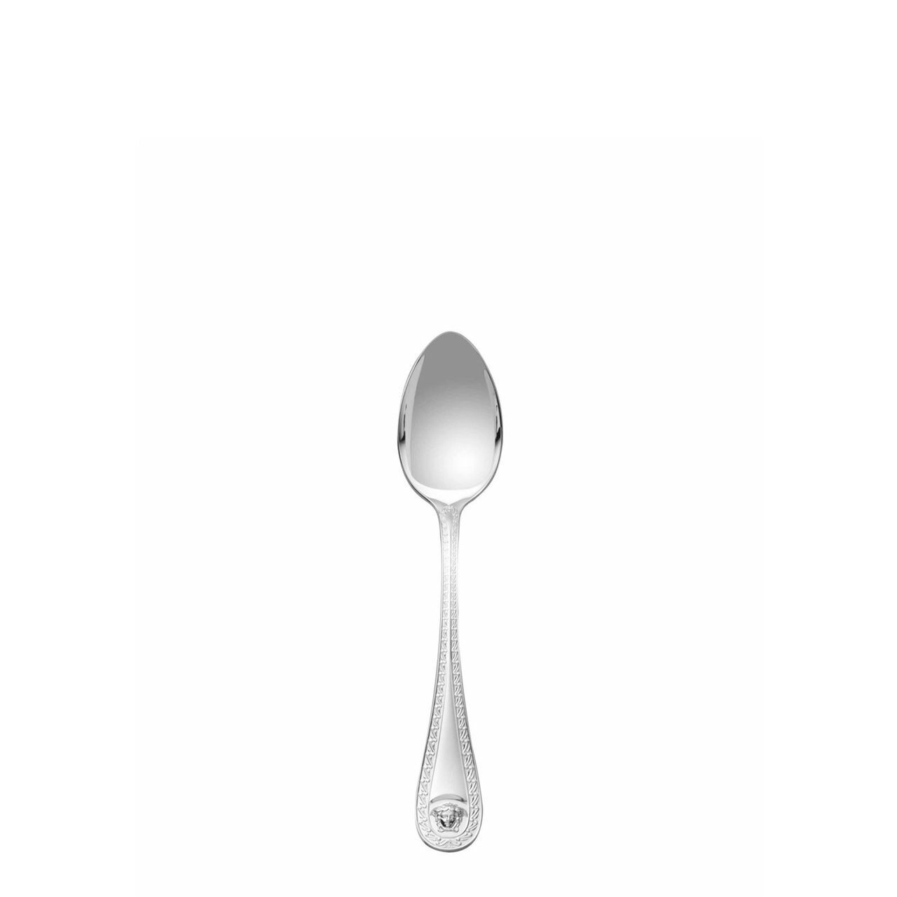Versace Medusa Flatware Dessert Spoon Silver Plated 7 Inch