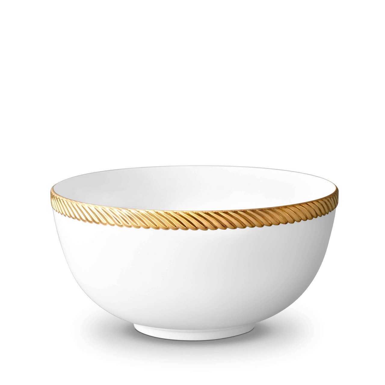 L&#39;Objet Corde Gold Serving Bowl Large CR296, MPN: CR296, 816279018796