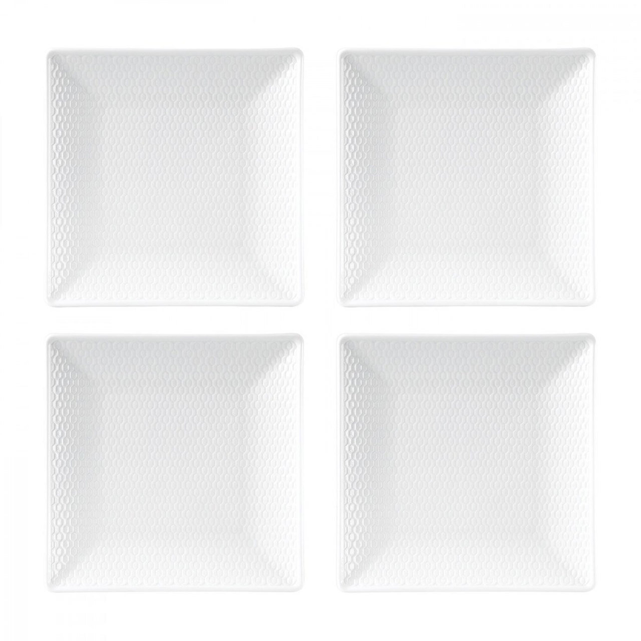 Wedgwood Gio Gio Mini Plate Square 5.7 Inch Set Of Four