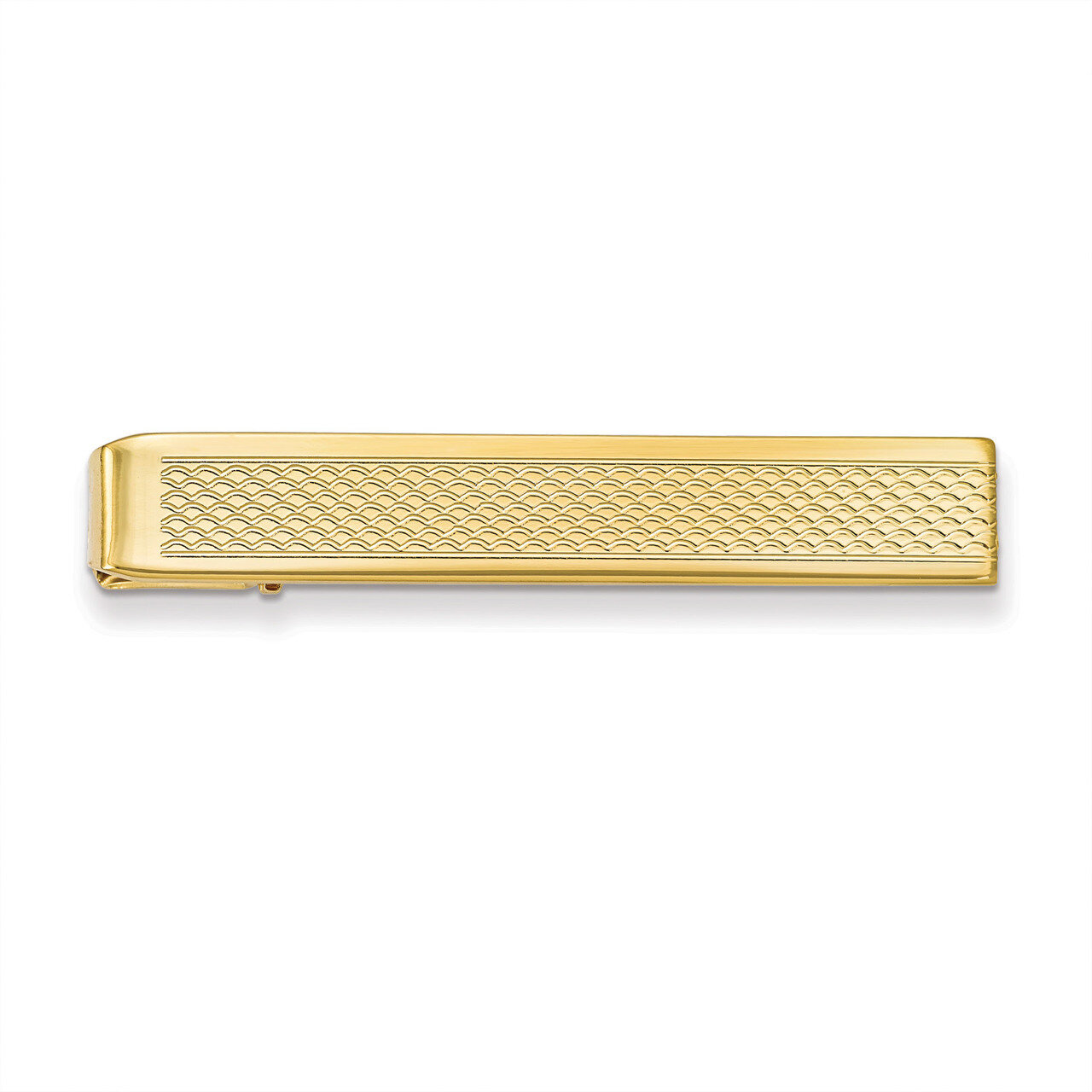 Kelly Waters Patterned Tie Bar Gold-plated KW731, MPN: KW731,