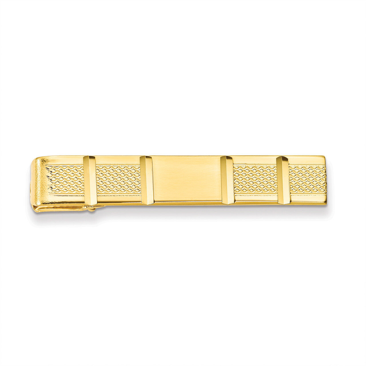 Kelly Waters Facet Cut Tie Bar Gold-plated KW735, MPN: KW735,