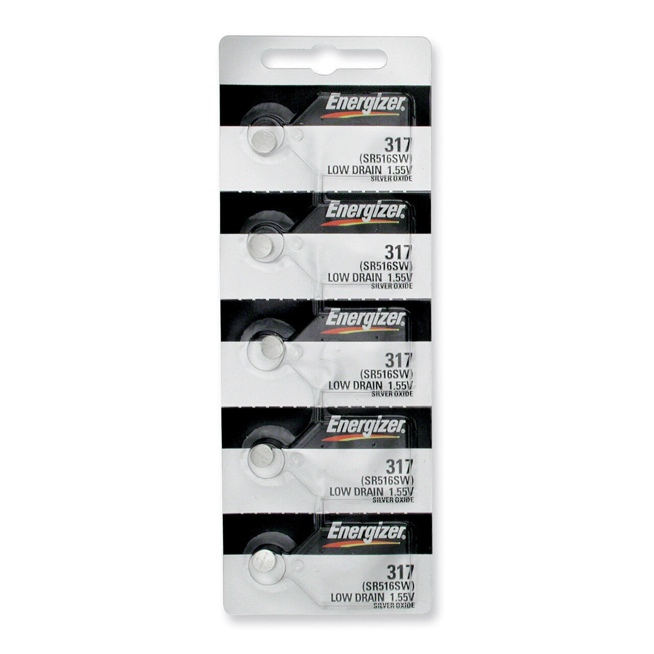 Energizer Watch Batteries Package of 5 WB317