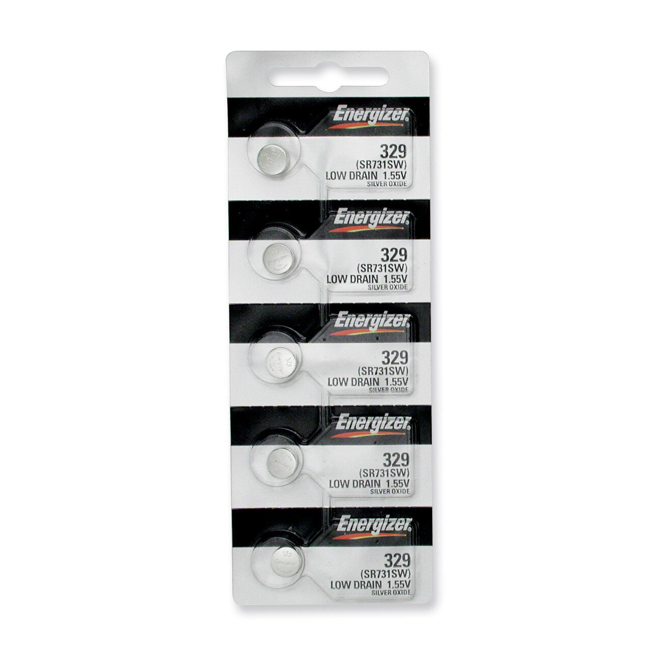 Energizer Watch Batteries Package of 5 WB329