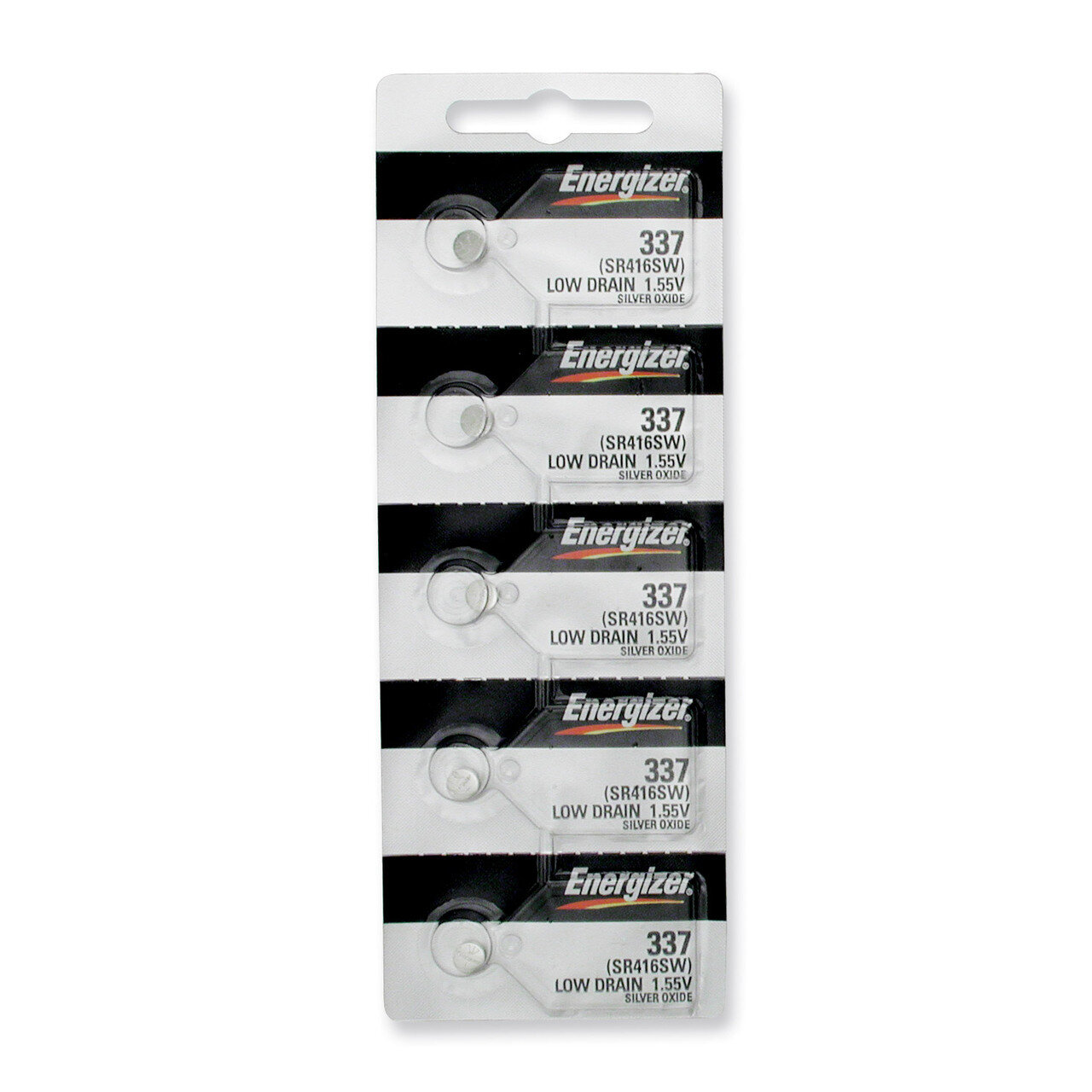 Energizer Watch Batteries Package of 5 WB337