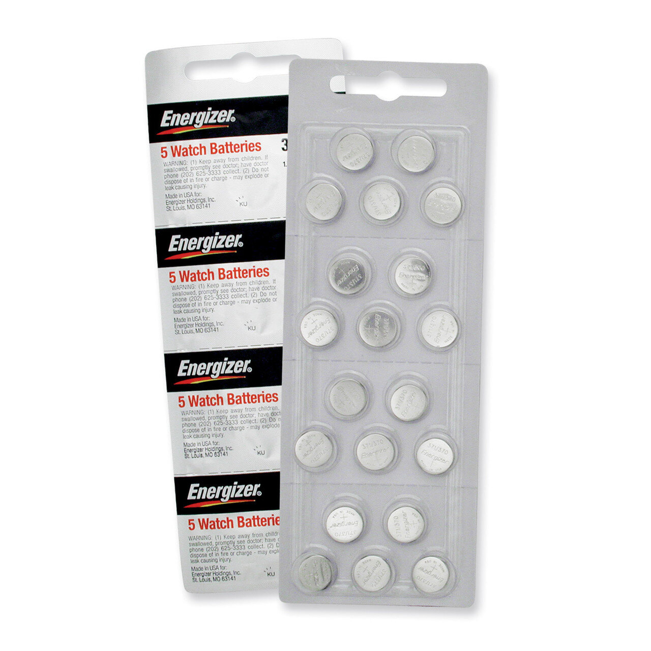 Energizer Watch Batteries Package of 20 WB364SP