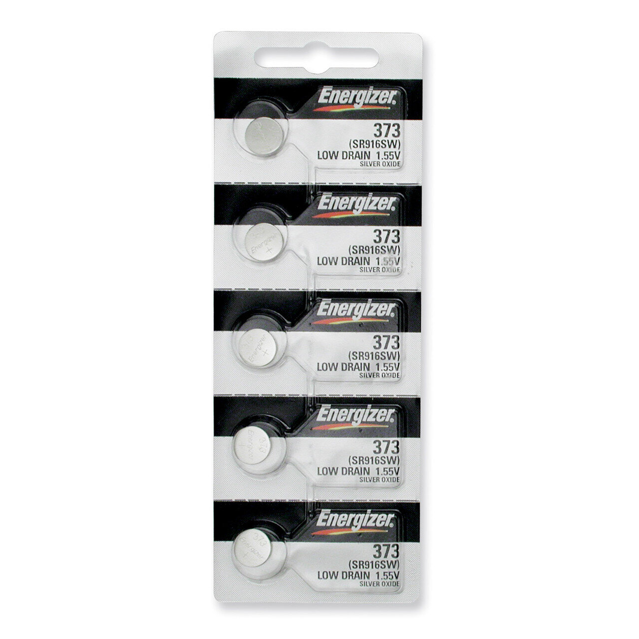 Energizer Watch Batteries Package of 5 WB373
