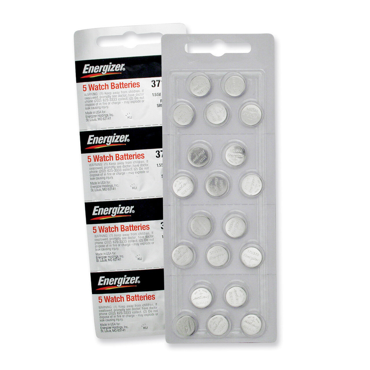 Energizer Watch Batteries Package of 20 WB377SP, MPN: WB377SP, 39800095992