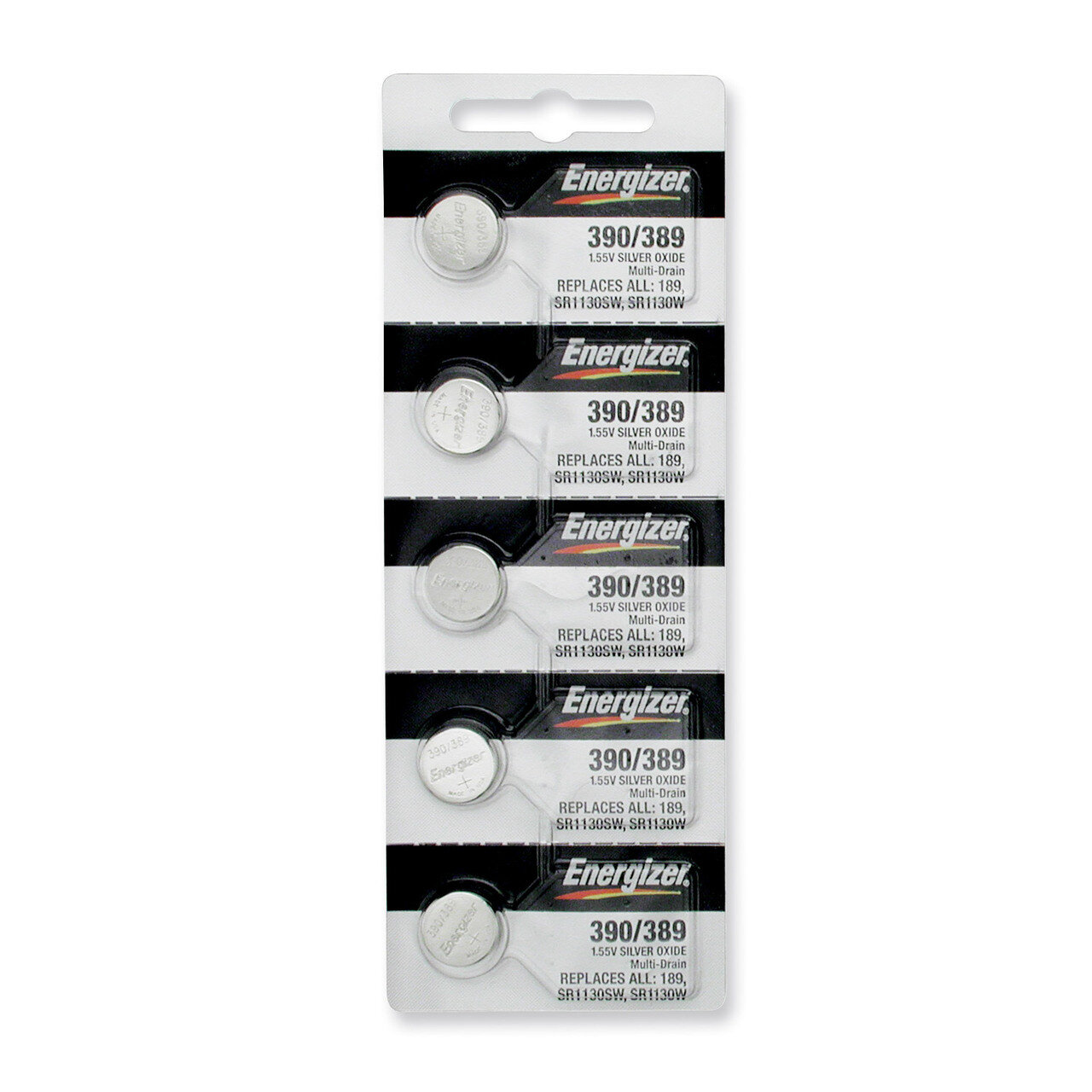 Energizer Watch Batteries Package of 5 WB389, MPN: WB389, 39800080882