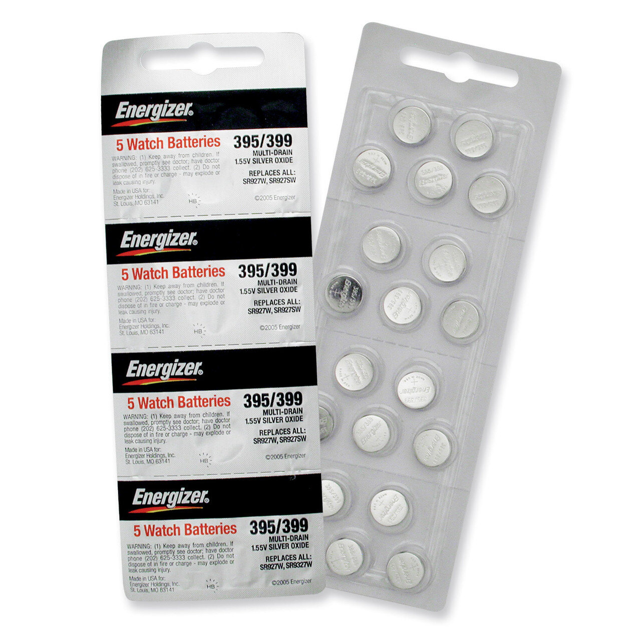 Energizer Watch Batteries Package of 20 WB395SP, MPN: WB395SP, 39800091420