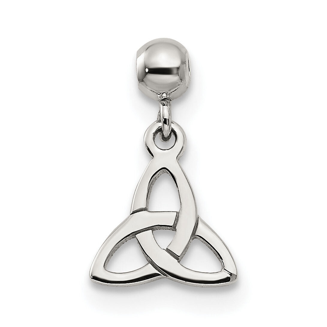 Trinity Knot Charm Sterling Silver Dangle QMM127, MPN: QMM127,