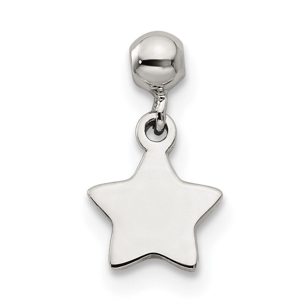 Star Charm Sterling Silver Dangle QMM176, MPN: QMM176,
