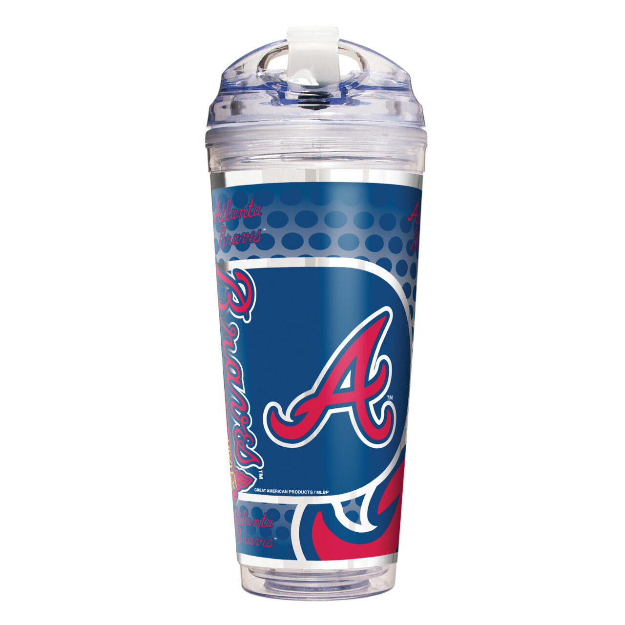 MLB Atlanta Braves 24 oz Double Wall Acrylic Tumbler GC6575, MPN: GC6575, 737538857102