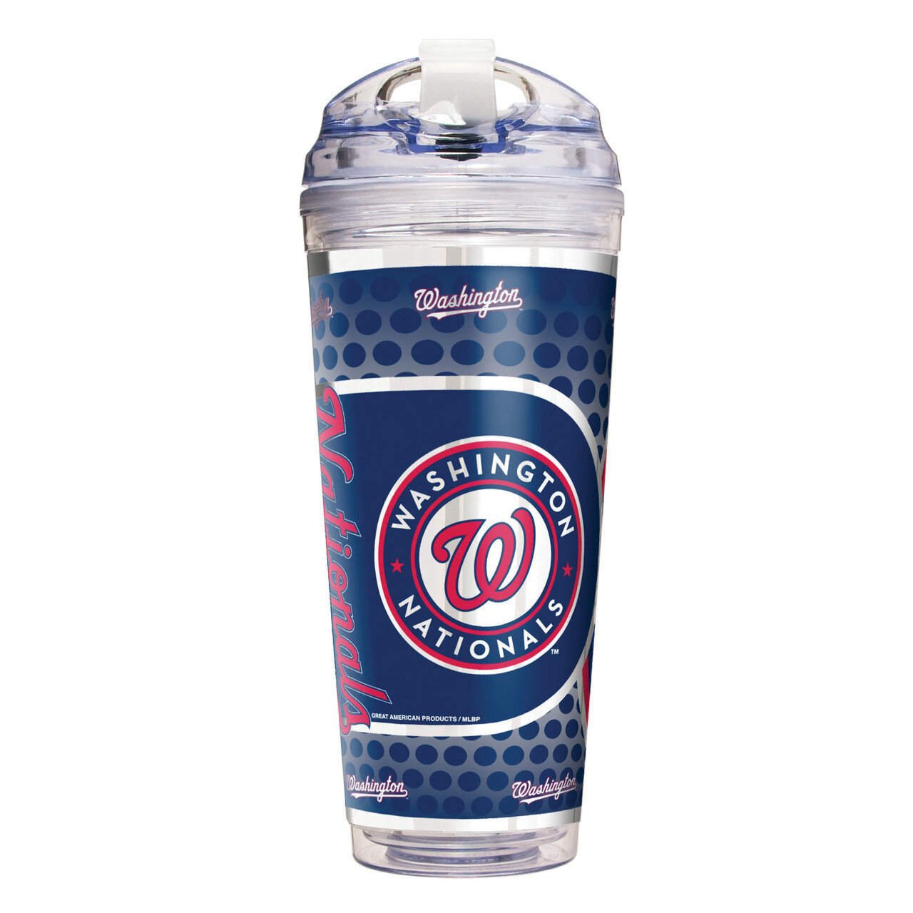 MLB Washington Nationals 24 oz Double Wall Acrylic Tumbler GC6602, MPN: GC6602,