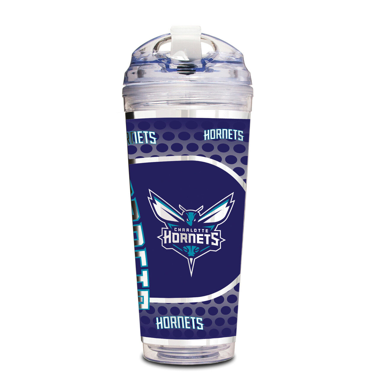 NBA Charlotte Hornets 24 oz Double Wall Acrylic Tumbler GC6636, MPN: GC6636,