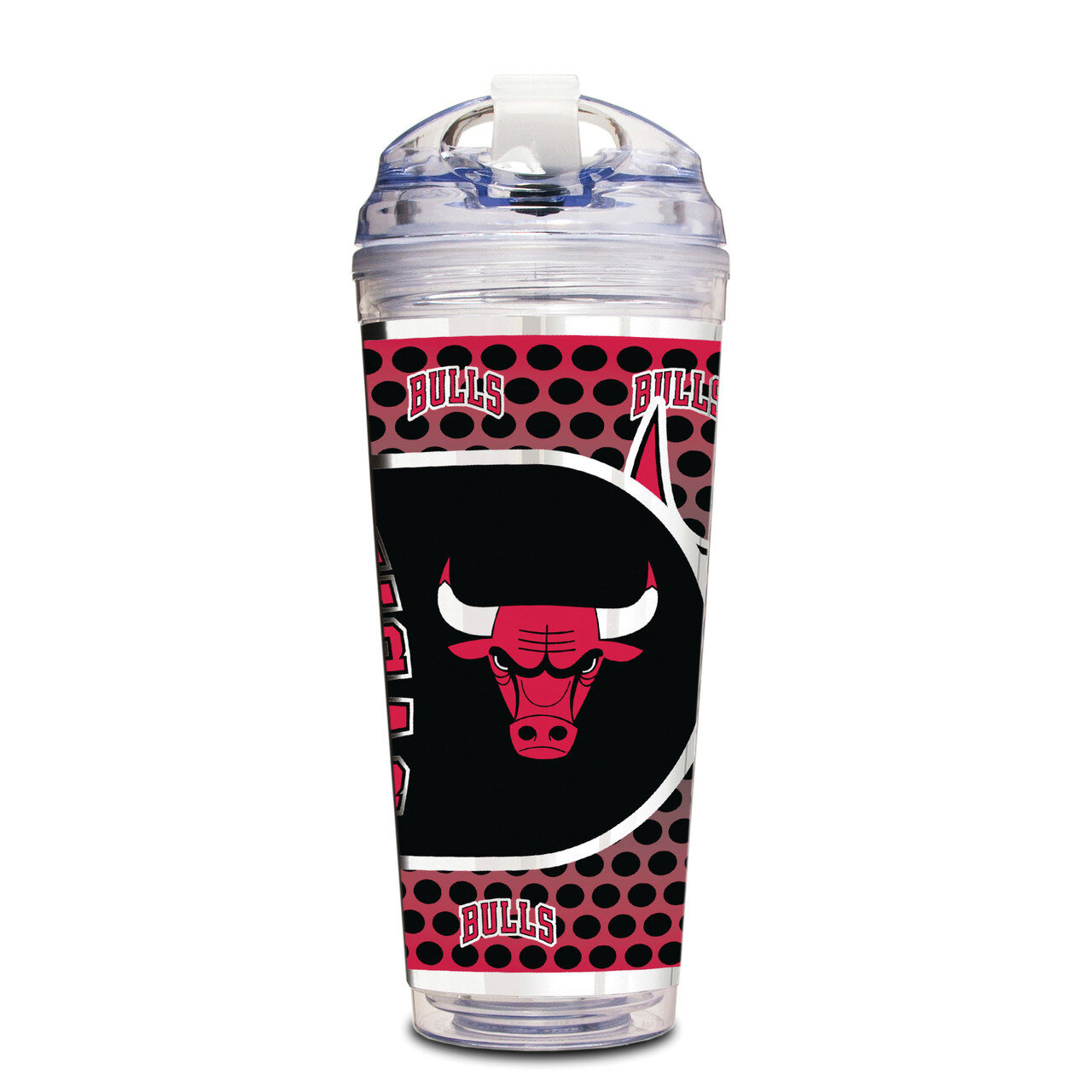NBA Chicago Bulls 24 oz Double Wall Acrylic Tumbler GC6637, MPN: GC6637,