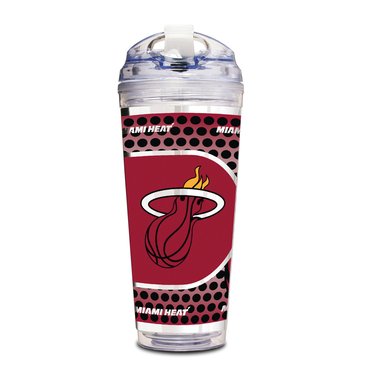 NBA Miami Heat 24 oz Double Wall Acrylic Tumbler GC6648, MPN: GC6648,