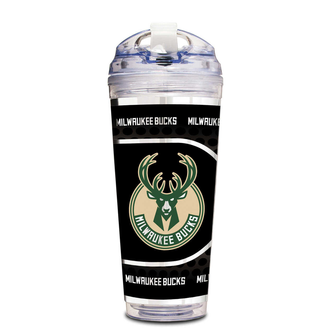 NBA Milwaukee Bucks 24 oz Double Wall Acrylic Tumbler GC6649, MPN: GC6649,