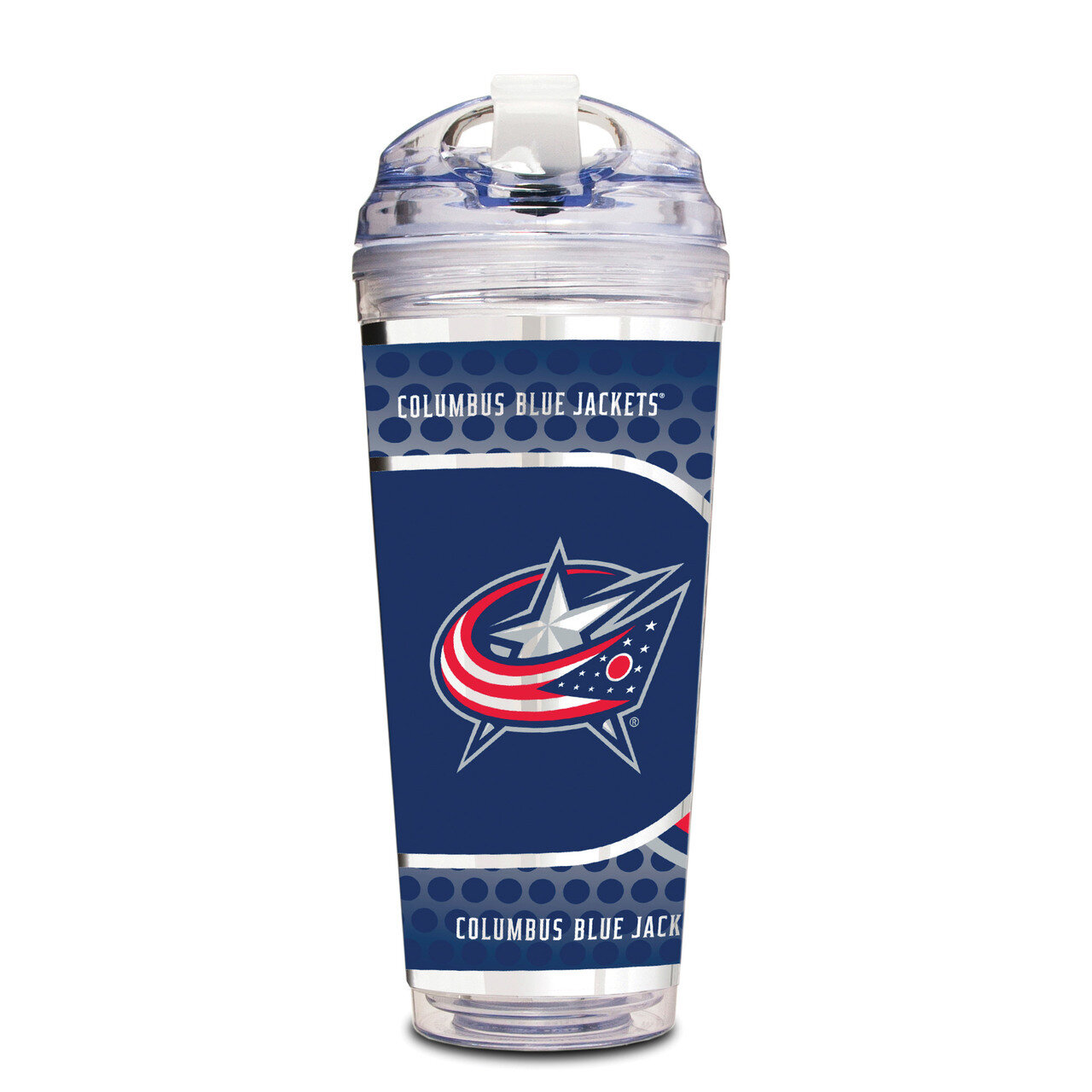 NHL Columbus Blue Jackets 24 oz Double Wall Acrylic Tumbler GC6701, MPN: GC6701,