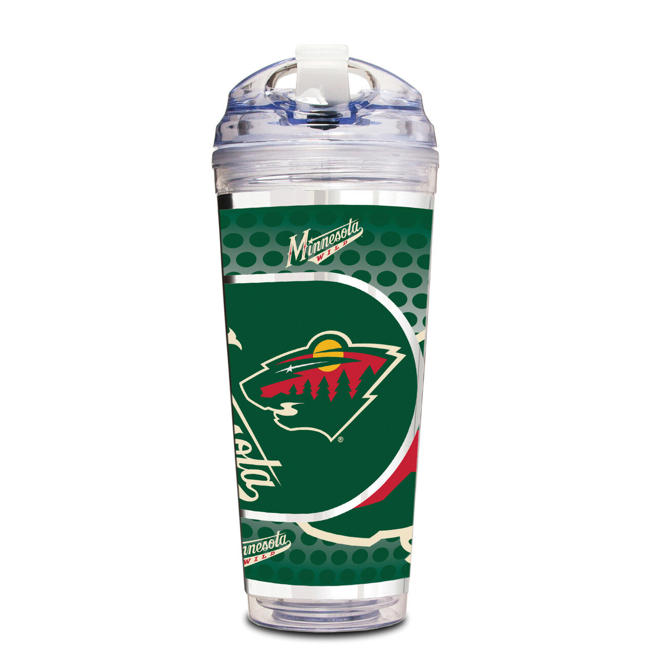 NHL Minnesota Wild 24 oz Double Wall Acrylic Tumbler GC6707, MPN: GC6707,