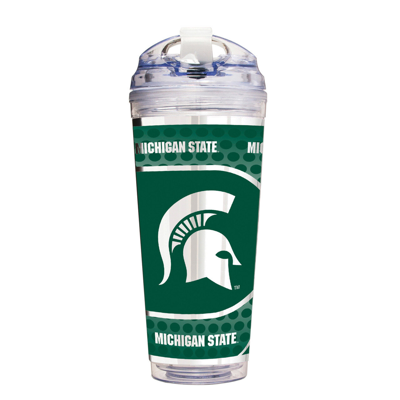 NCAA Michigan State University 24 oz Double Wall Acrylic Tumbler GC6780, MPN: GC6780,