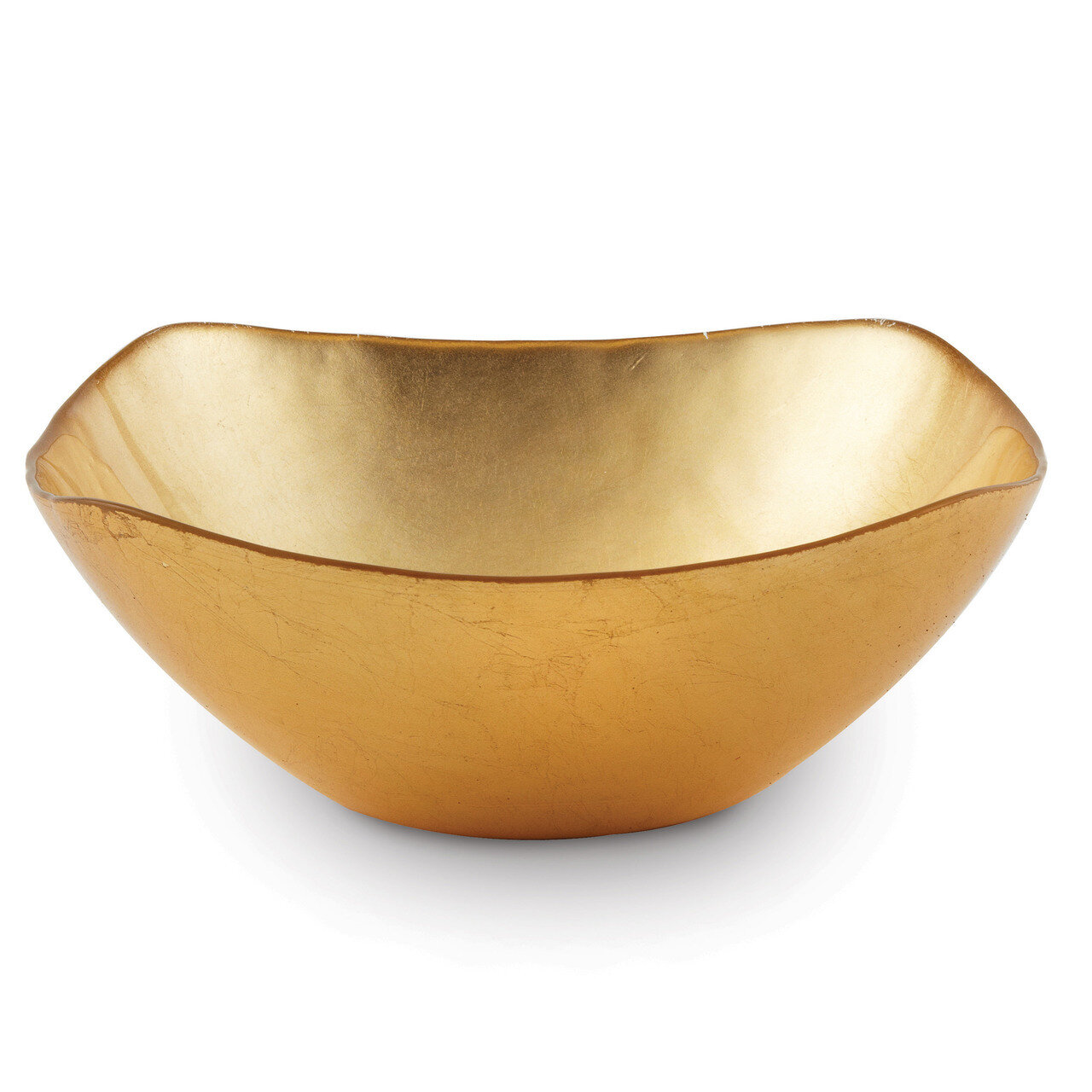 Medium Atlas Square Golden Glass Bowl GM18206, MPN: GM18206, 15227312324