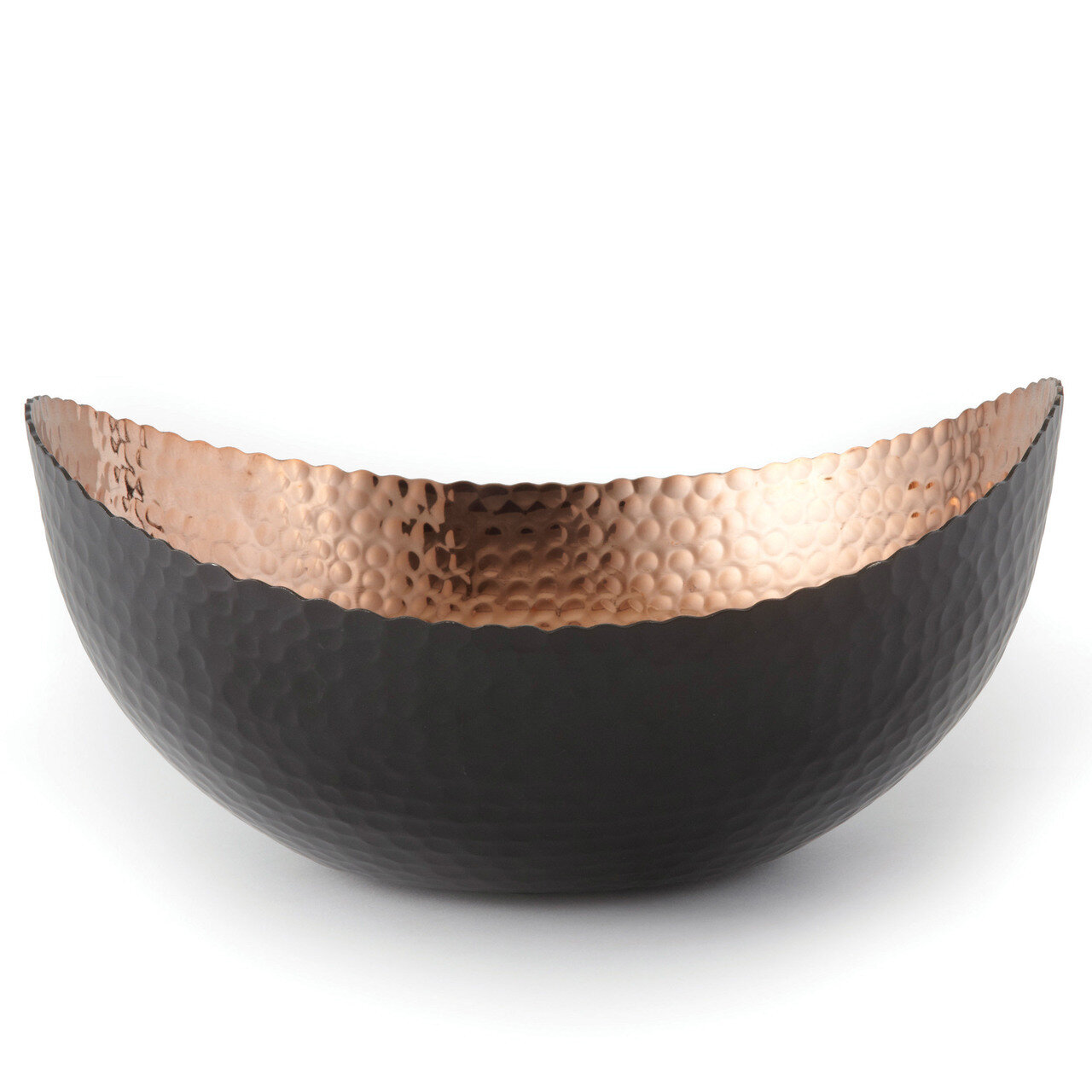 Large Black Copper-plated Eclipse Bowl GM18221