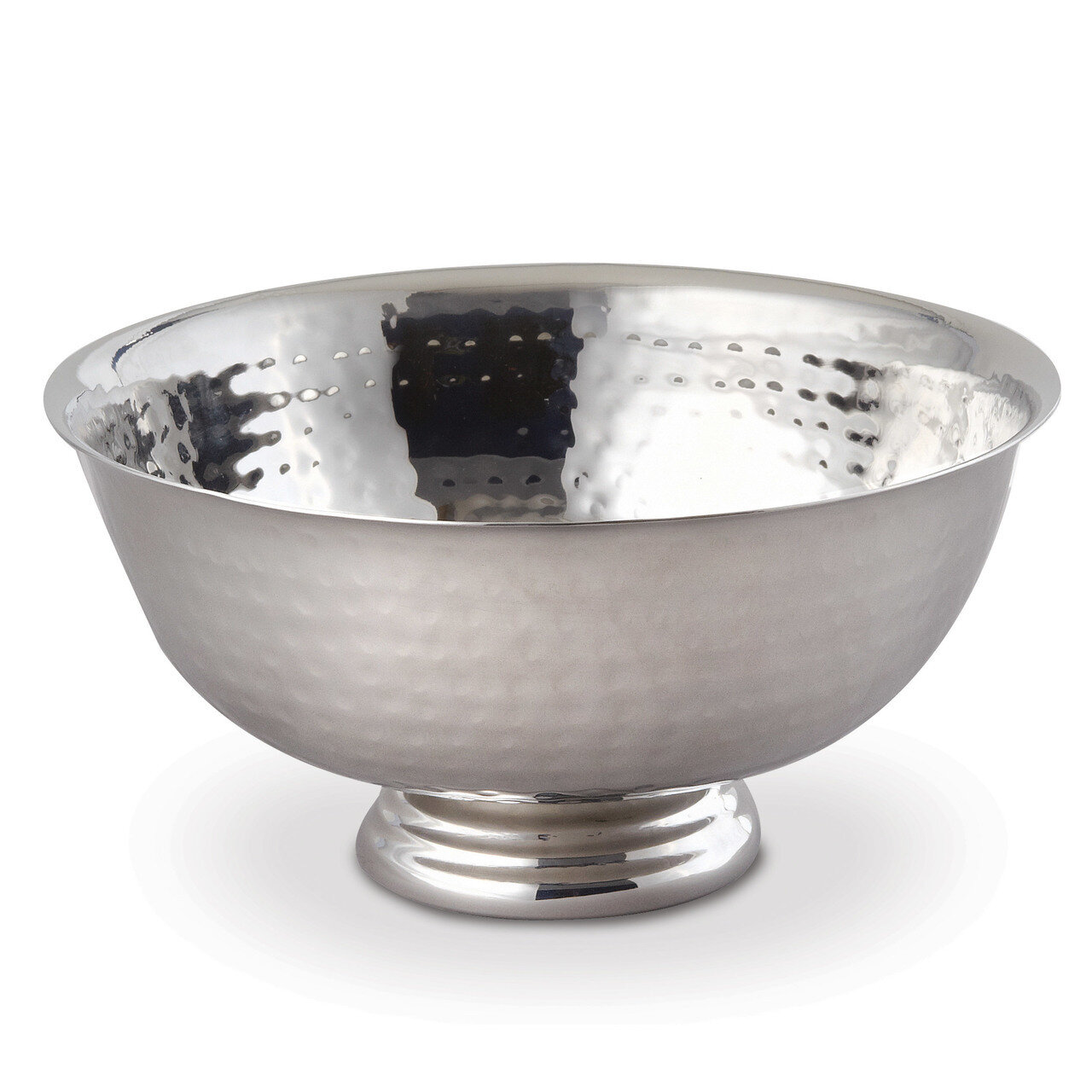 Small Stainless Steel Hammered Revere Bowl GM18227