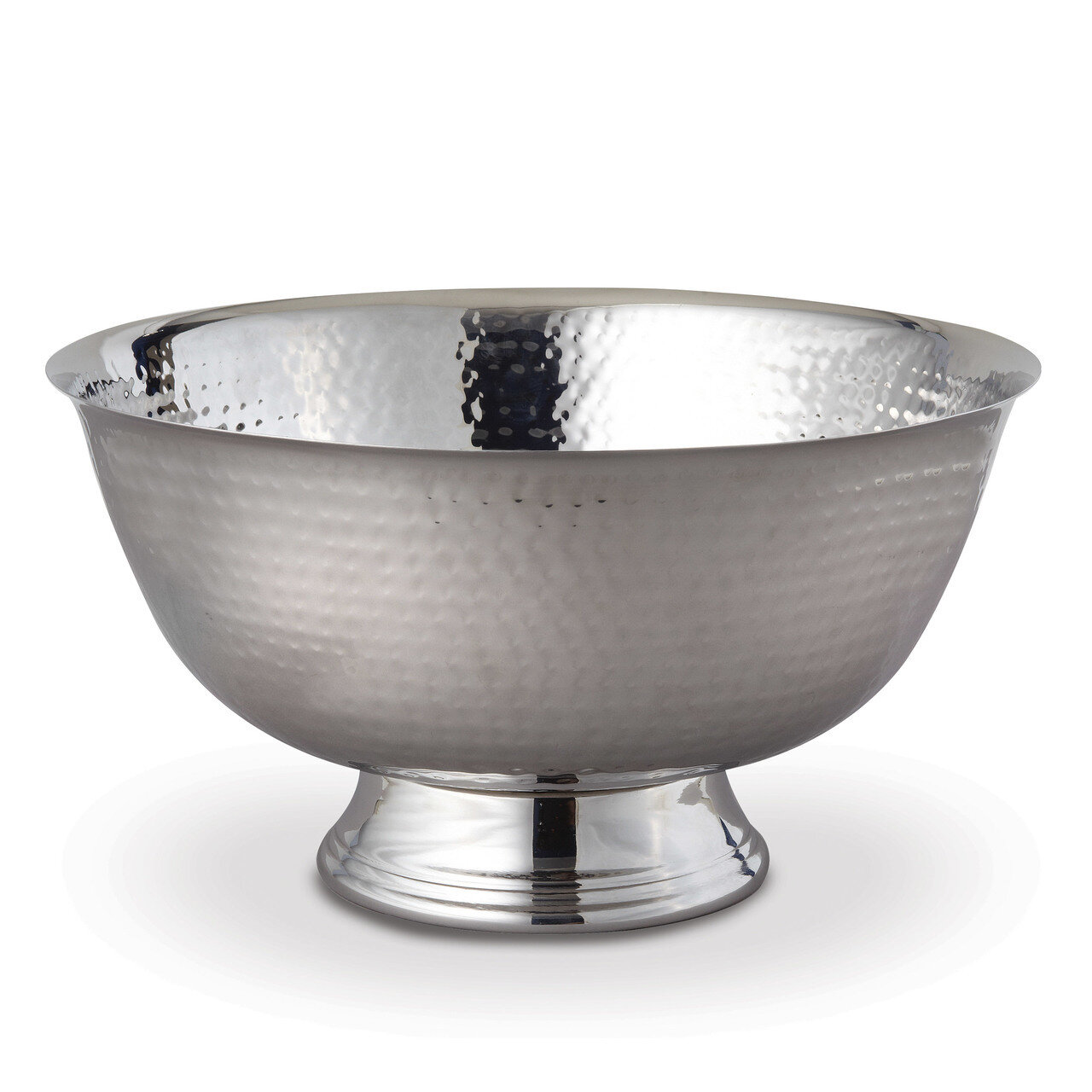 Extra Large Stainless Steel Hammered Revere Bowl GM18230