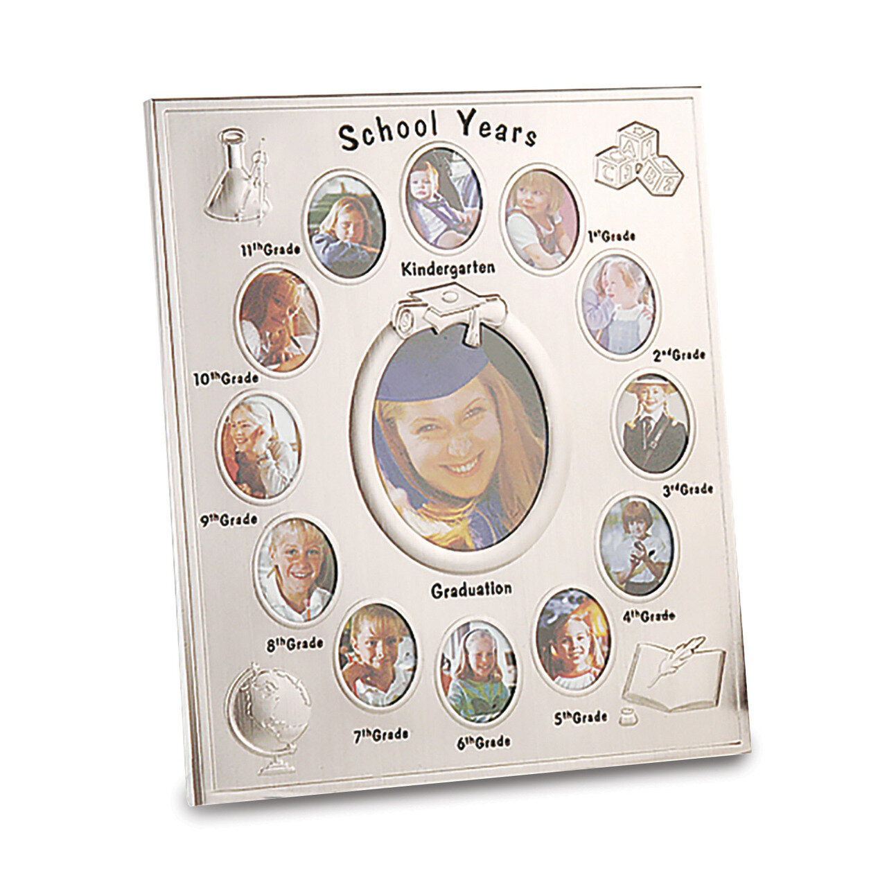 School Years Picture Frame Silver-plated GM18252, MPN: GM18252, 15227635027