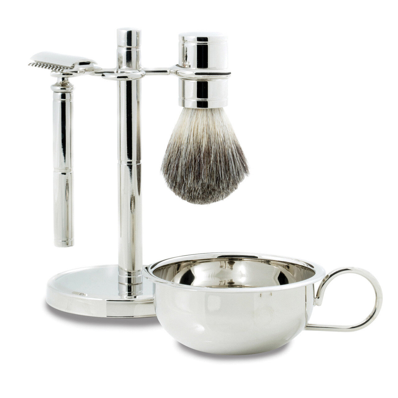 Chrome-plated Shaving Set with Safety Razor GM18334, MPN: GM18334, 797140570028