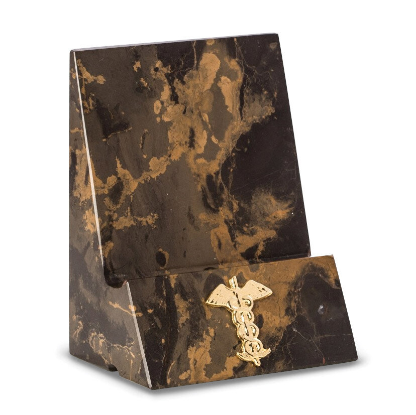 Medical Emblem Tiger Eye Marble Phone Tablet Holder GM18342, MPN: GM18342, 797140390275
