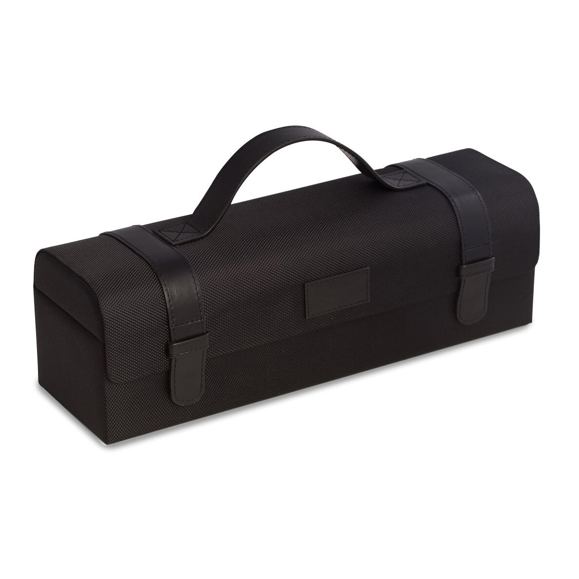 Black Nylon Bottle Caddy with Bar Tool GM18361