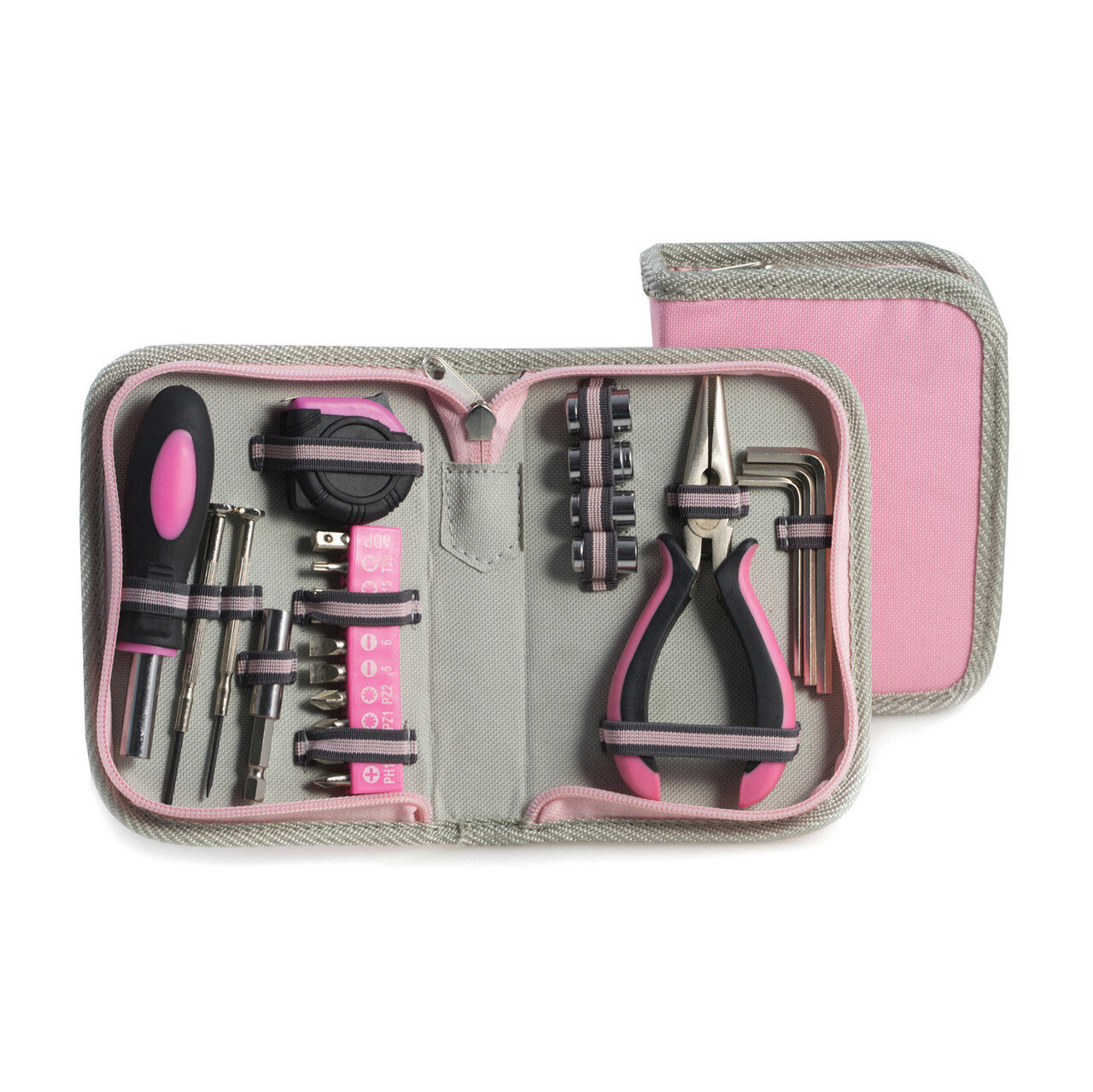 23-Piece Pink Tool Set in Canvas Case GM18374, MPN: GM18374, 797140574071