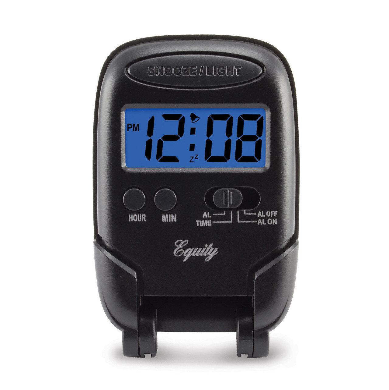 LCD Digital Fold-up Travel Alarm Clock GM19004