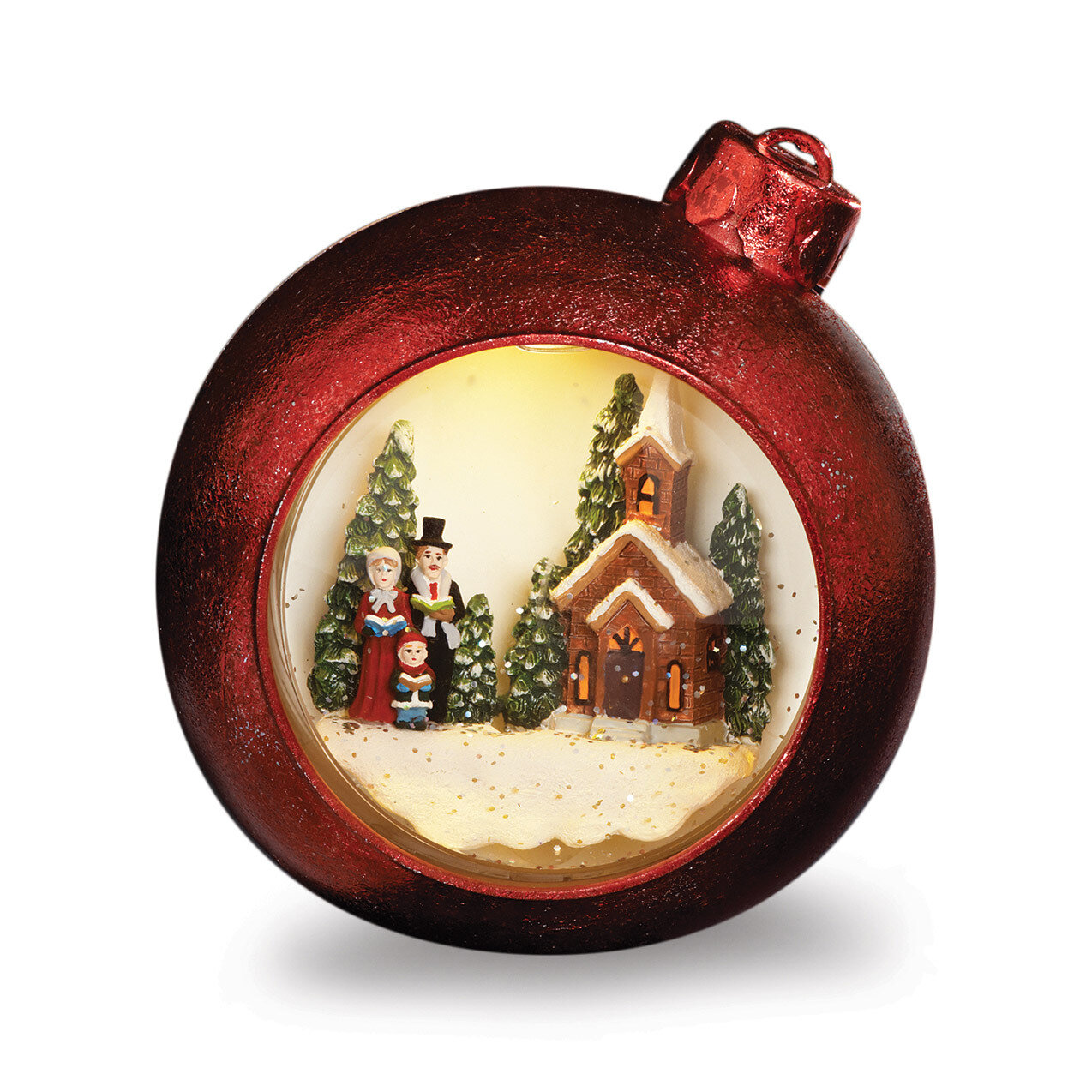 Red Carolers Dome Ornament GM19066