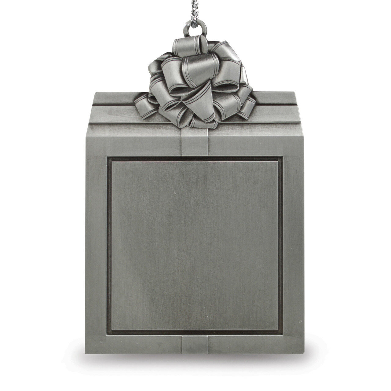 Pewter Gift Package Engraveable Ornament GM19171, MPN: GM19171,