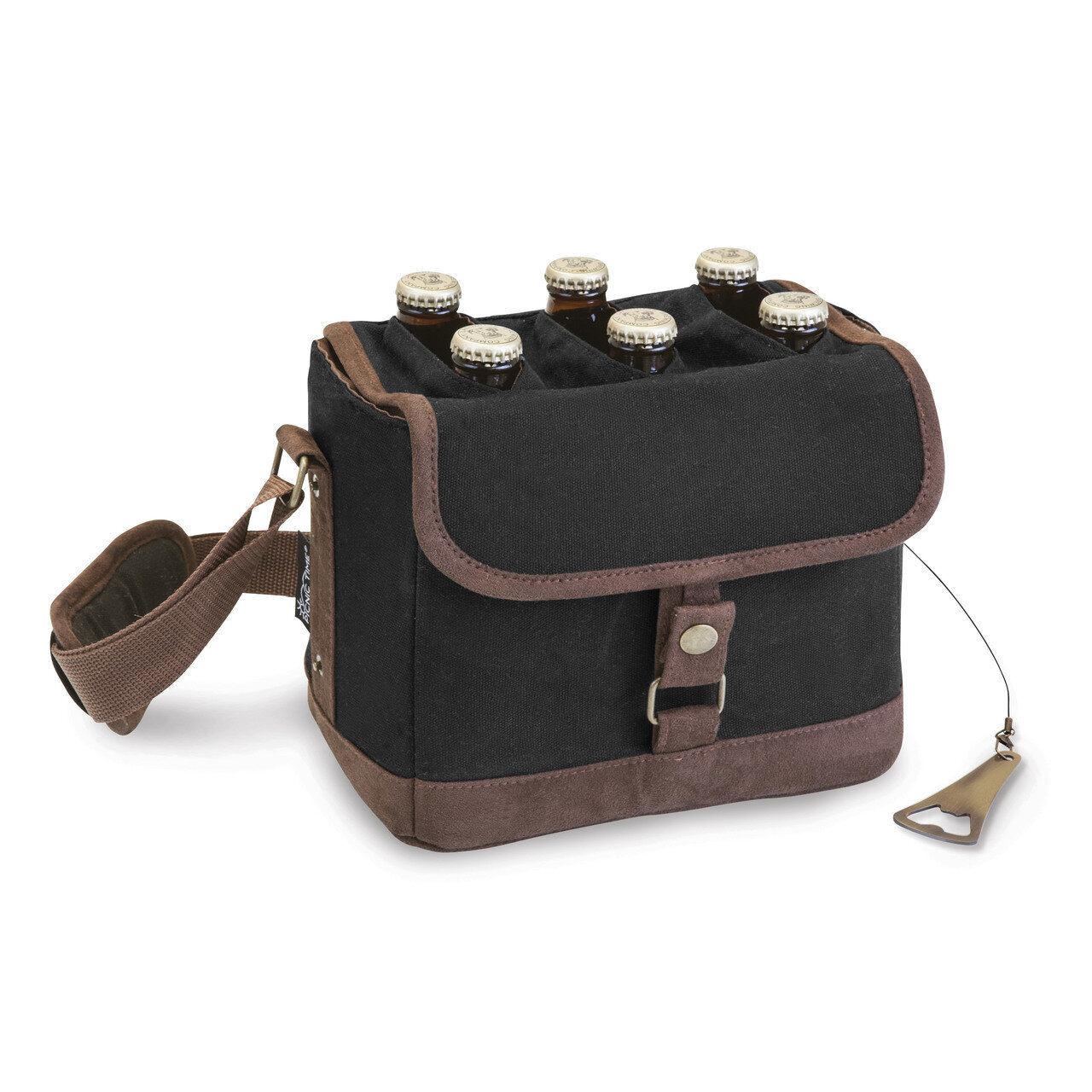 Black Beer Caddy Cooler with Opener GM20068, MPN: GM20068, 99967404709