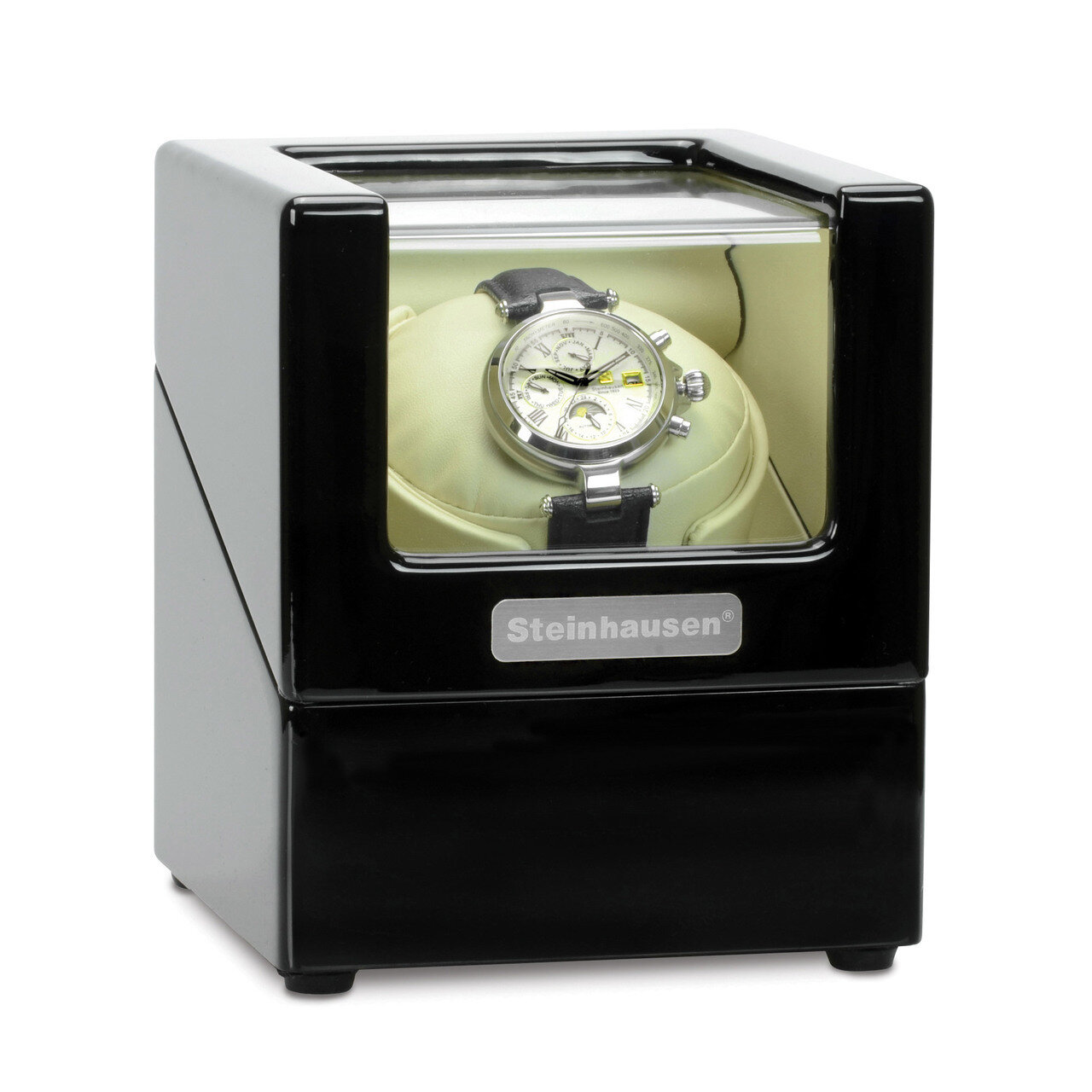 Steinhausen Heritage Onyx Finish Single Watch Winder GM20214, MPN: GM20214, 849689026723