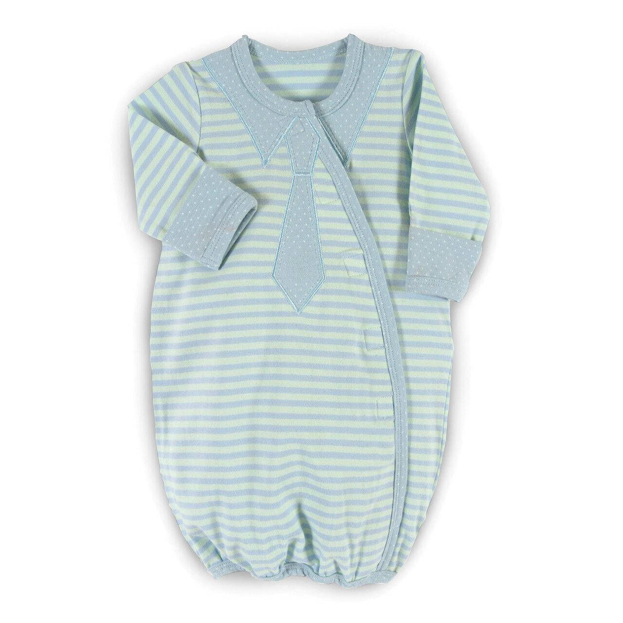 Blue Newborn Stripey Socks &amp; Cap Set GM20235