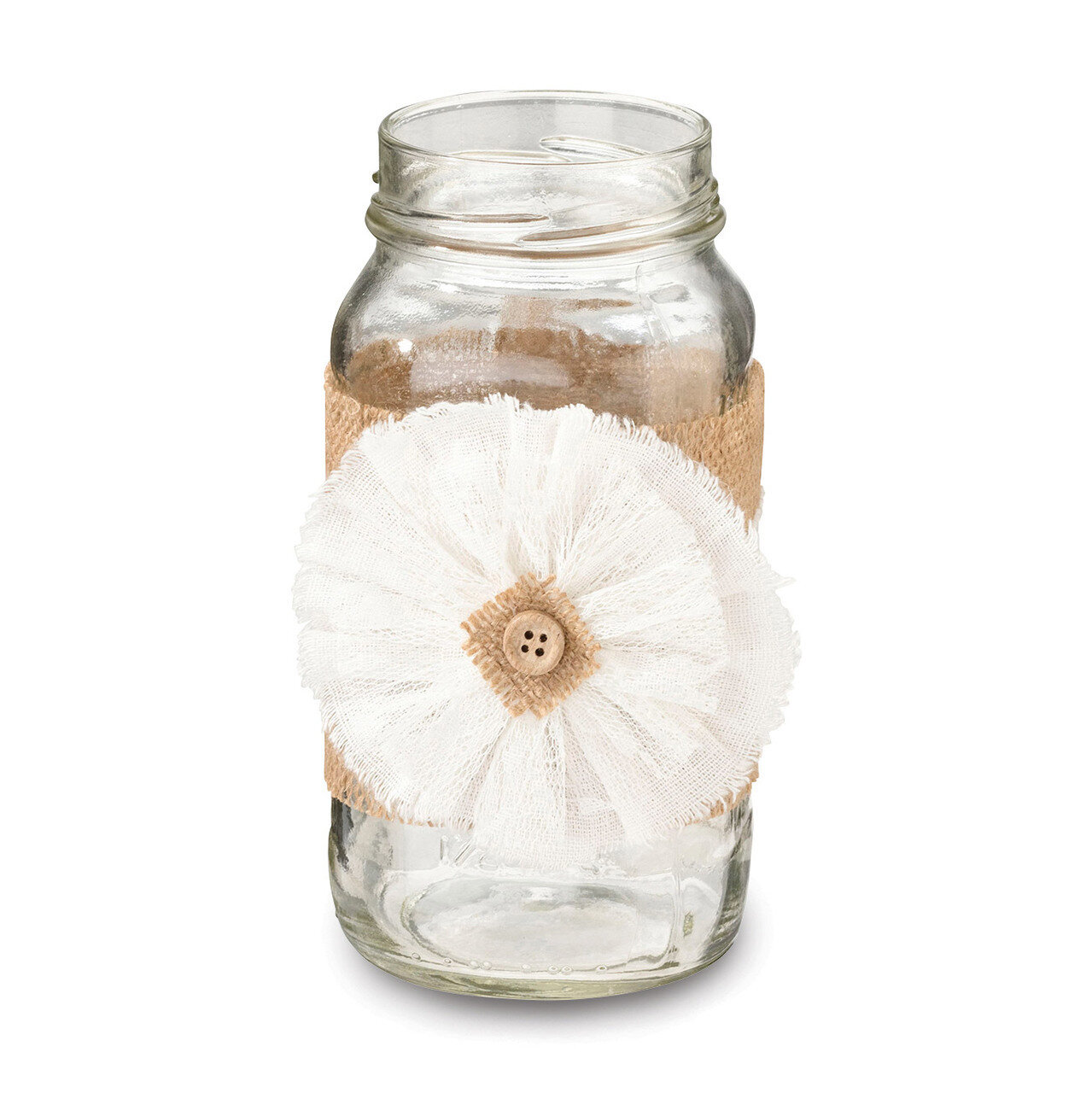 Lillian Rose Set of 4 Rustic Burlap Flower Wrap Bands GM20304, MPN: GM20304, 710309409120