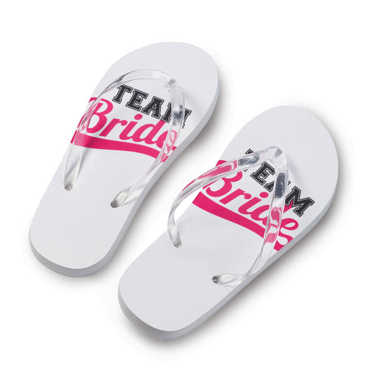 Lillian Rose Small Size 5-6 Team Bride Flip Flops GM20337, MPN: GM20337, 710309426677
