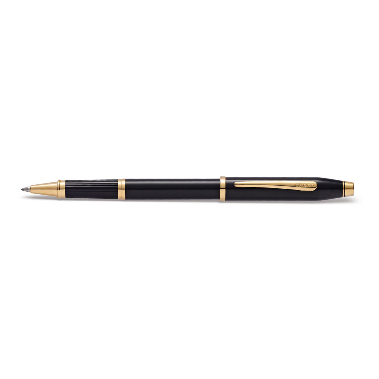 Century II Black Lacquer Gold Rollerball Pen GM20512