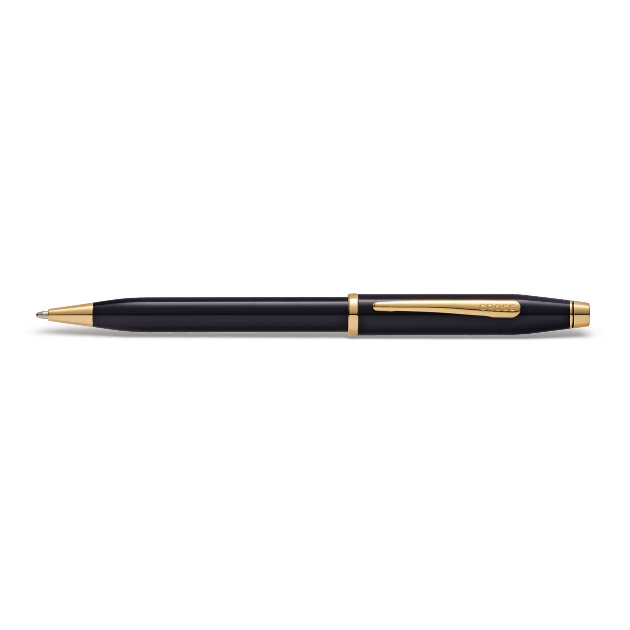 Century II Black Lacquer Gold Ballpoint Pen GM20513
