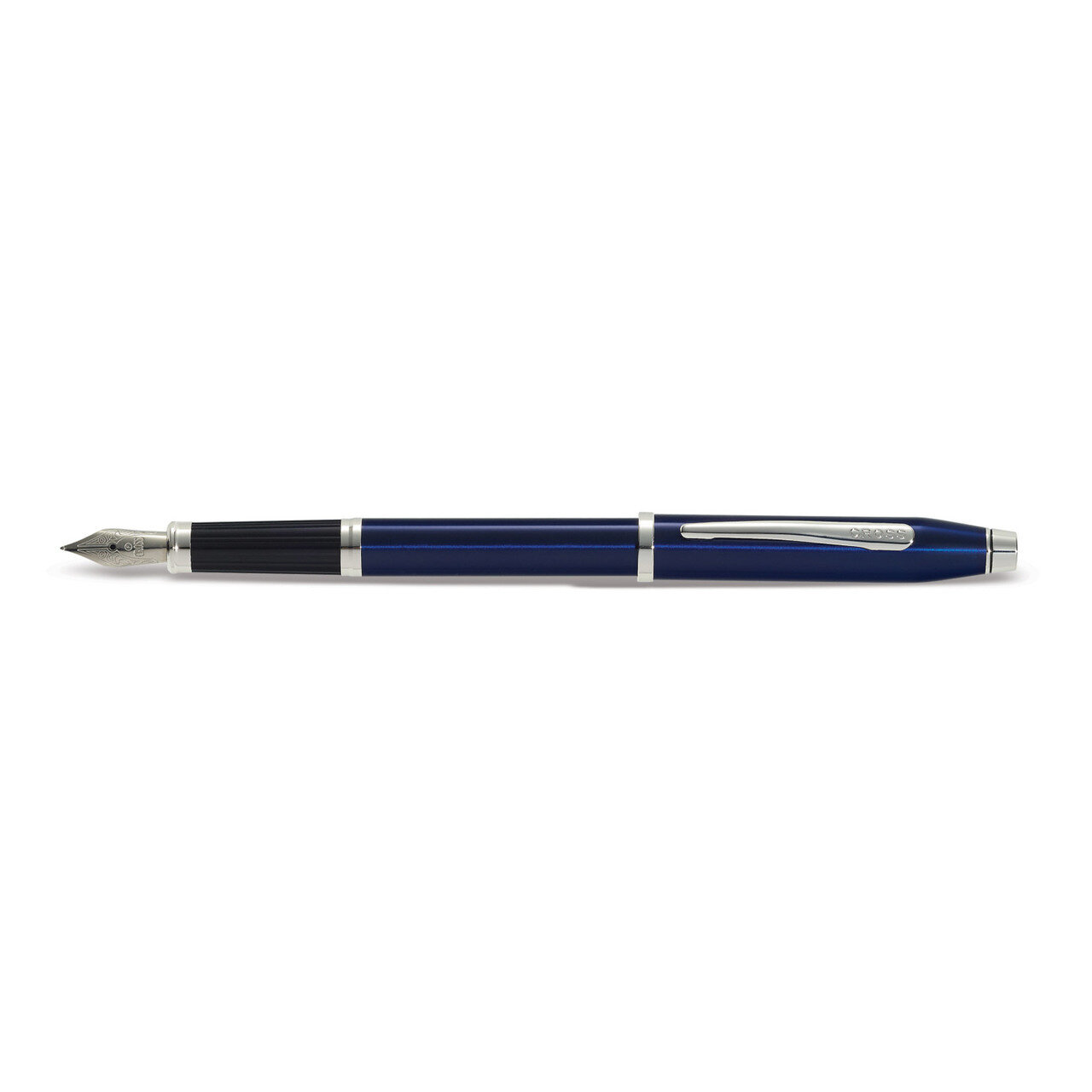 Century II Translucent Blue Rhodium Fountain Pen with Med. Stainless Nib GM20514, MPN: GM20514, 732…
