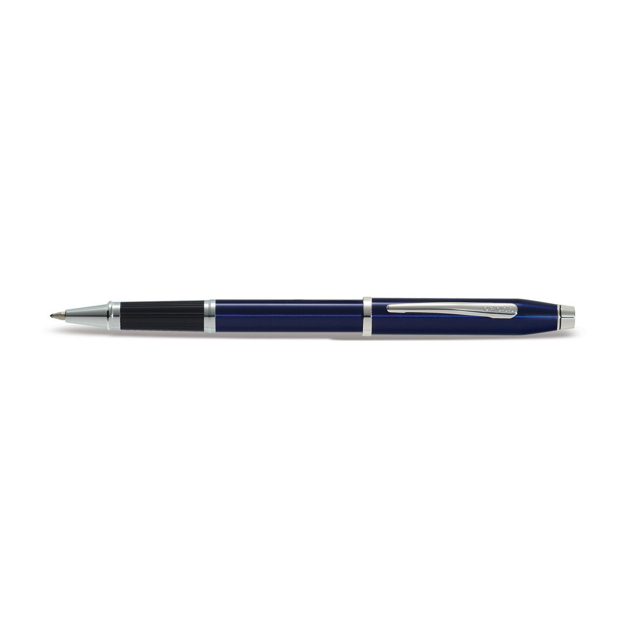 Century II Translucent Blue Lac Rhodium Rollerball Pen GM20515