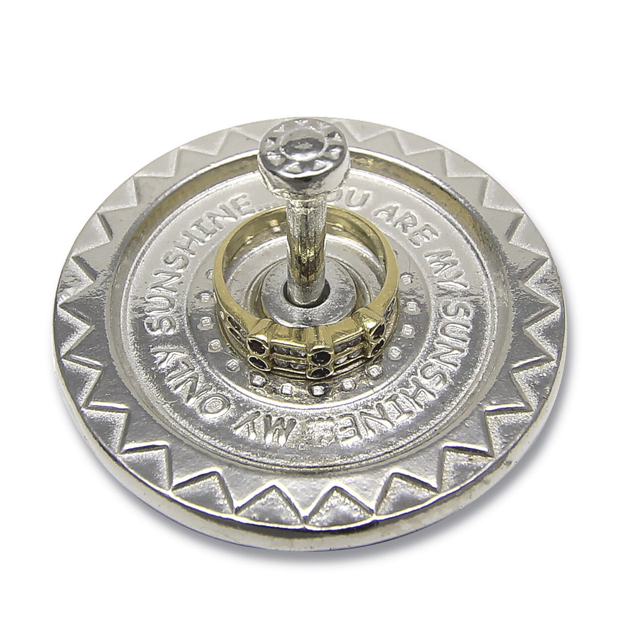 Pewter You Are My Sunshine Ring Holder GM20608, MPN: GM20608, 191101416897