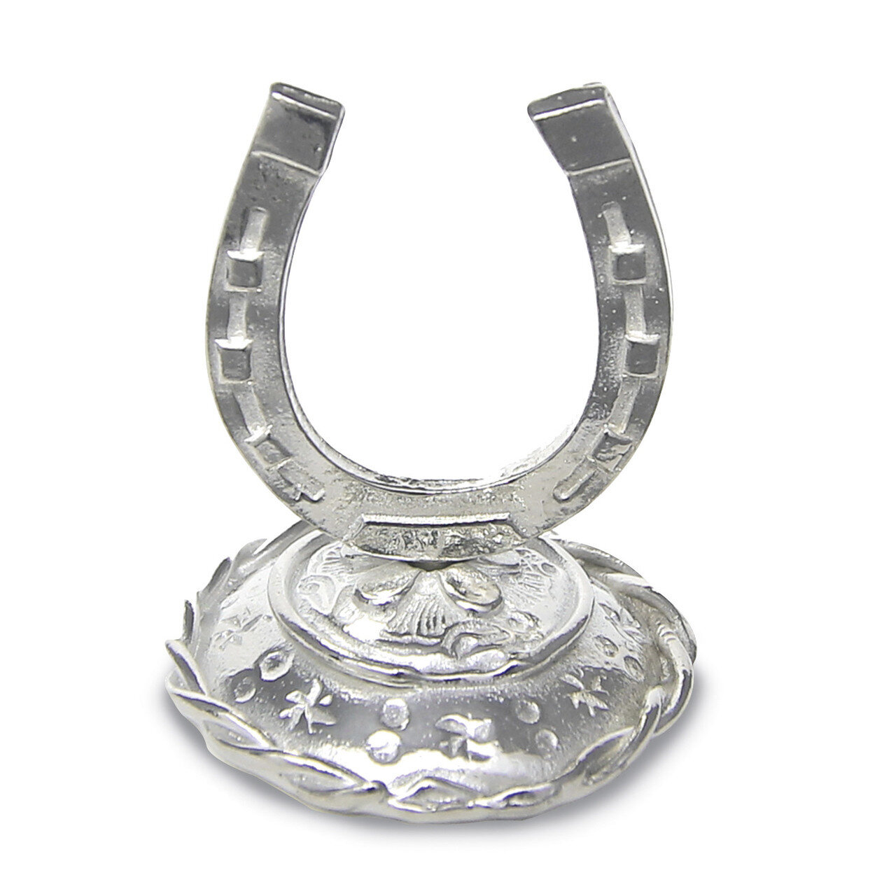 Pewter Lucky Horseshoe Ring Holder GM20609, MPN: GM20609, 191101416873
