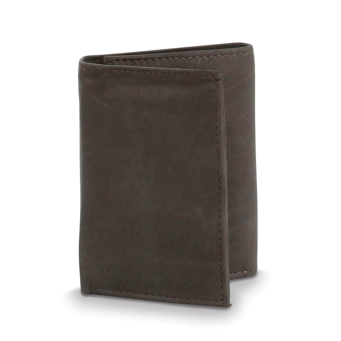 Brown Leather Trifold Wallet Engravable GM20645, MPN: GM20645, 892925156722