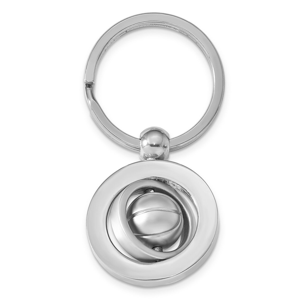 Basketball Key Ring Silver-tone GM20734